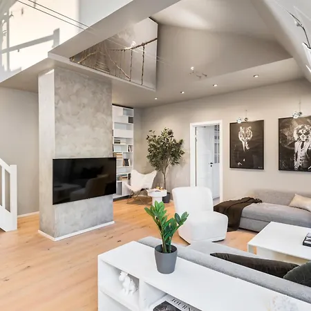 Two Bedroom Penthouse With Large Living And Rooftop In The Centre Of Apartment Trondheim
